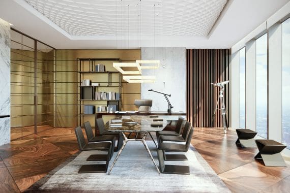 Снять офис в Москва Сити 30 м² в БЦ  Башня Федерация (Восток)